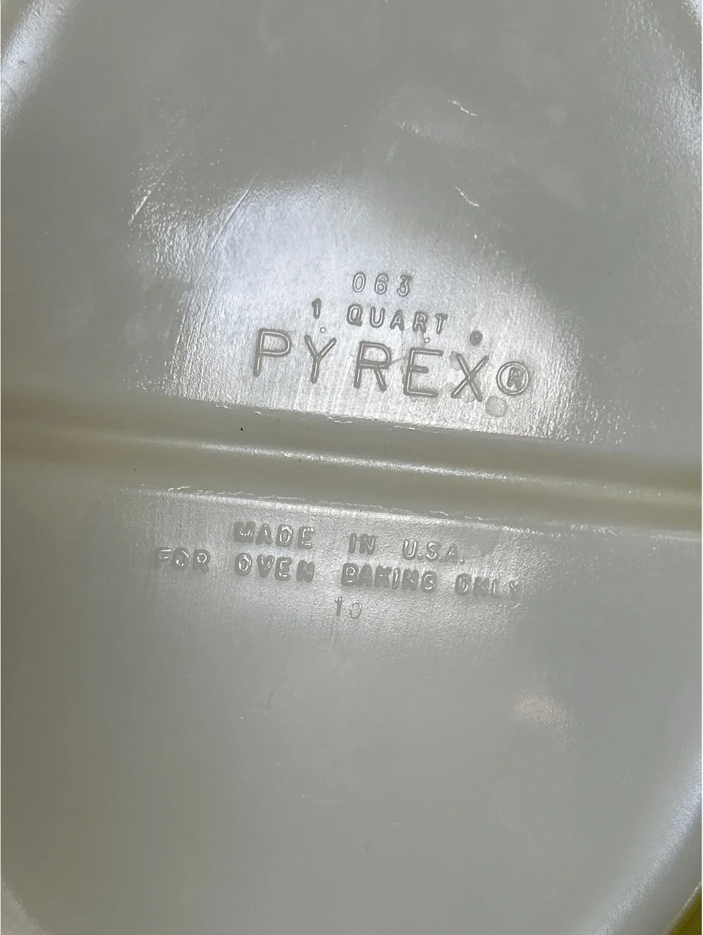 Vintage Pyrex Divided Casserole Dish with Lid, Olive Green Floral Pattern